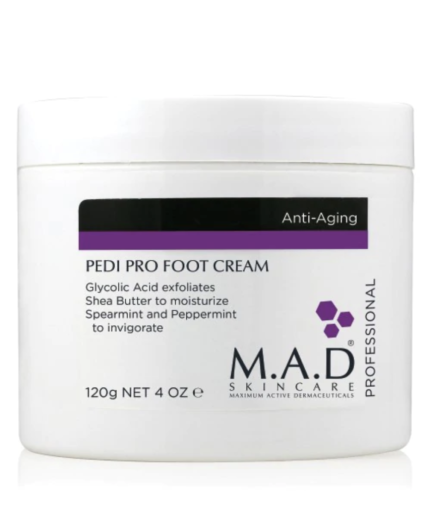 Активный заживляющий и противовоспалительный крем для ног/Pedi Pro Foot Cream MAD, 120 мл