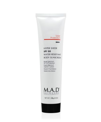 Лосьон для тела водоотталкивающий SPF 50/Hyper Sheer SPF 50 water Resistant Body Lotion MAD, 120 мл