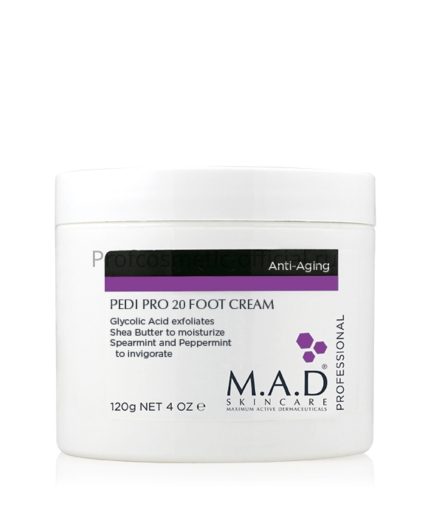 Концентрированный крем для ног с гликолевой кислотой/Pedi Pro 20 Foot Cream MAD, 120 гр