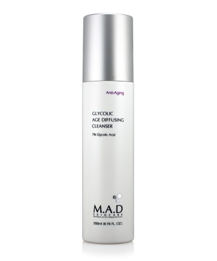 Очищающий гель с 7% глик. кислотой anti age/Glycolic Age Diffusing Cleanser MAD, 200 мл