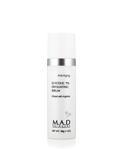 Отшелушивающая сыворотка с 7% гликолевой кислотой/Glycolic 7% Exfoliating Serum MAD, 30 гр
