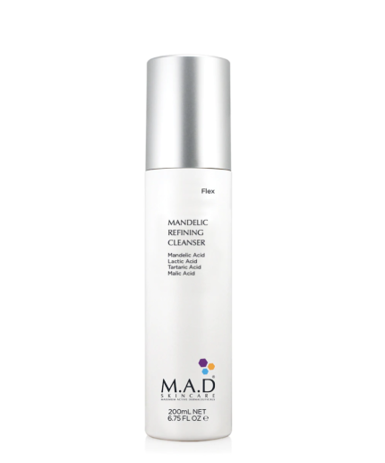 Очищающий гель с миндальной кислотой для глубокого увлажнения/Mandelic Refining Cleanser MAD, 200 мл