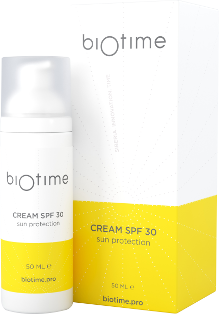 Солнцезащитный крем SPF 30 BIOTIME, 50 мл