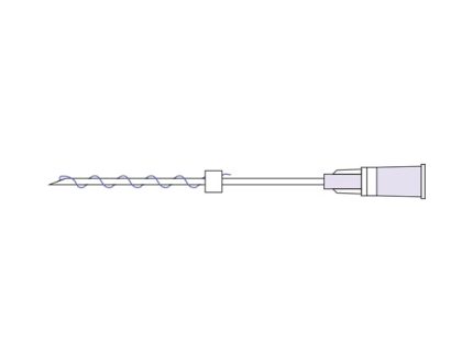 Нить DG- lift стерильная рассасывающаяся SCREW 26G-60mm из полидиоксанона PDO, упаковка 10 шт
