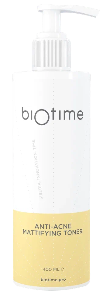 Матирующий тоник анти-акне BIOTIME, 400мл