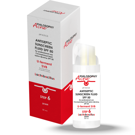 Солнцезащитный крем-флюид SPF50 PHILOSOPHY, 50 мл