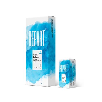 Гель биоревитализант Repart 4 AQUA BALANCE, 5 мл
