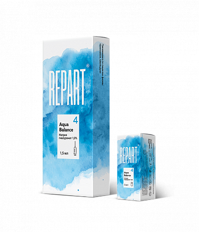 Гель биоревитализант Repart 4 AQUA BALANCE, 1,5 мл