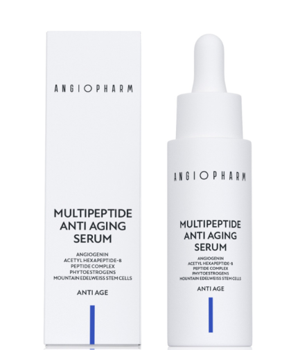 Мультипептидная омолаживающая сыворотка ANGIOPHARM, 30 мл