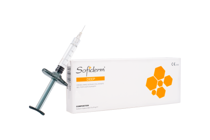 Имплант на основе ГК Sofiderm DEEP, 1 мл