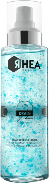 Бифазный детоксицирующий лосьон для тела/2Drain RHEA, 150 мл