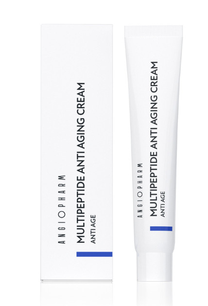 Мультипептидный омолаживающий крем ANGIOPHARM, 7 мл