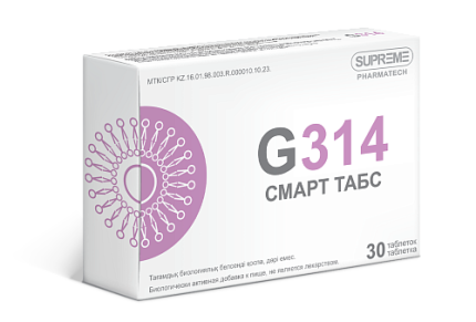 БАД G-314 СМАРТ ТАБС Supreme, 30 капсул