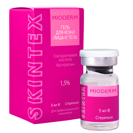 SKINTEX MIODERM Биоревитализирующий гель Аргирелин, 5 мл