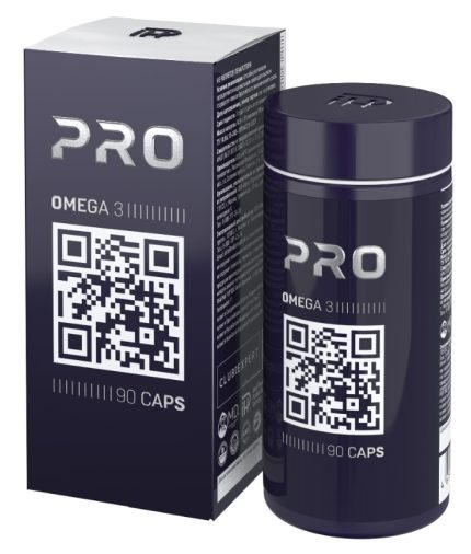 БАД к пище VIRUIN PRO OMEGA 3, 90 капсул