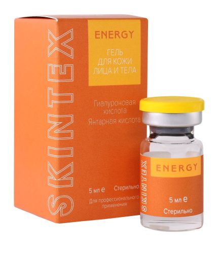SKINTEX ENERGY Биоревитализирующий гель Янтарная кислота, 5 мл