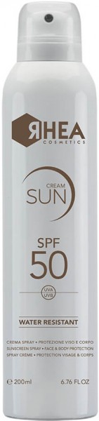 Кремовый спрей Лицо & Тело SPF50/CreamSun SPF50 RHEA 200 мл