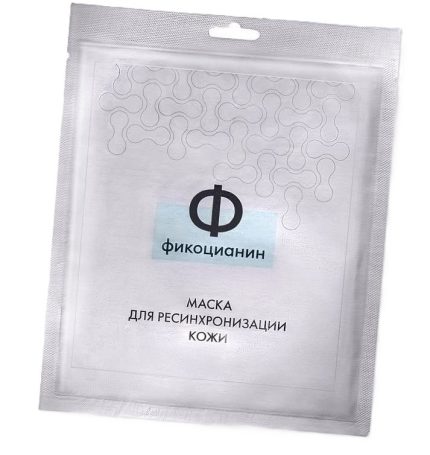 Маска для ресинхронизации кожи Фикоцианин, саше 35 гр